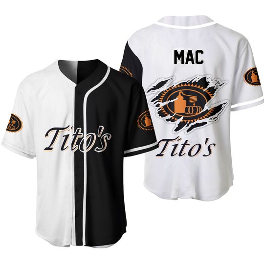 Discover Personalized Tito's Baseball Jersey