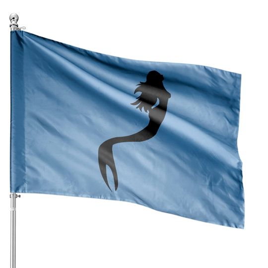 Discover Mermaid House Flags