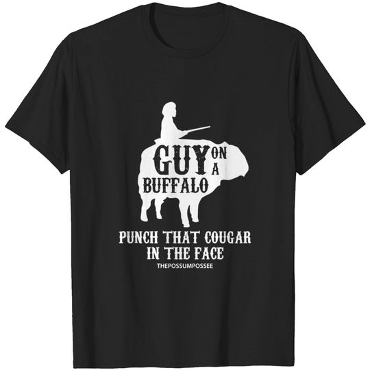Discover Guy On A Buffalo Hoodie ~ Possum Possee Funny Grap T-shirt