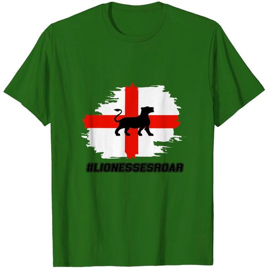 Discover Lionesses Roar England Euro 22 Matching Grey T-Shirts
