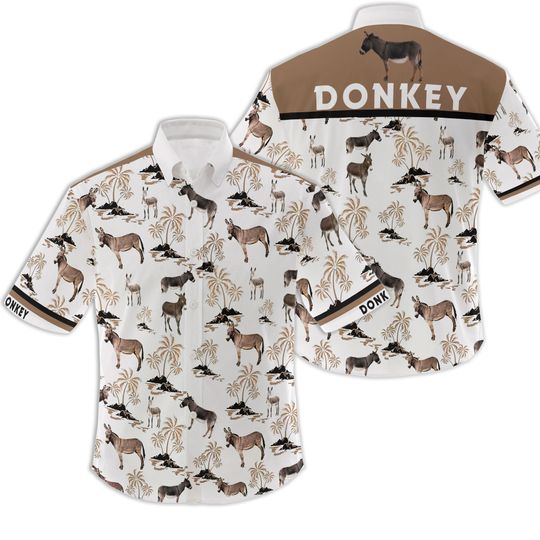 Discover Donkey Hawaiian Shirt