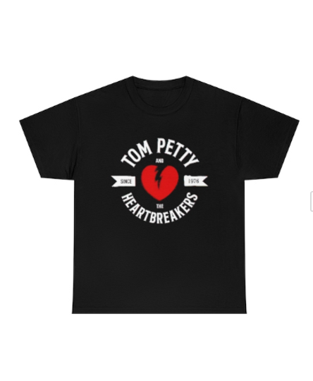 Discover Tom Petty and the Heartbreakers Hughie tee