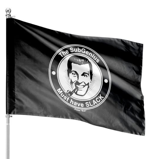 Discover The SubGenius - Bob Dobbs Subgenius - House Flags