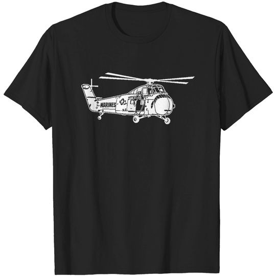 Discover Sikorsky UH 34d Helicopter Tshirt T-shirt