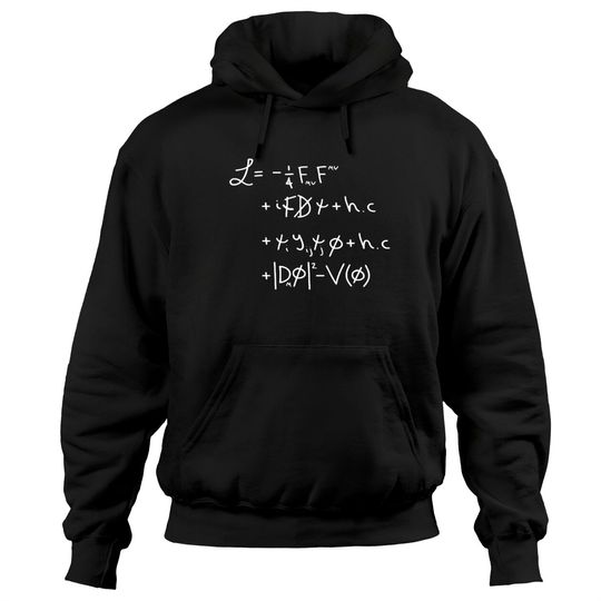 Discover Standard Model Lagrangian Higgs Boson Physics Teac Hoodies