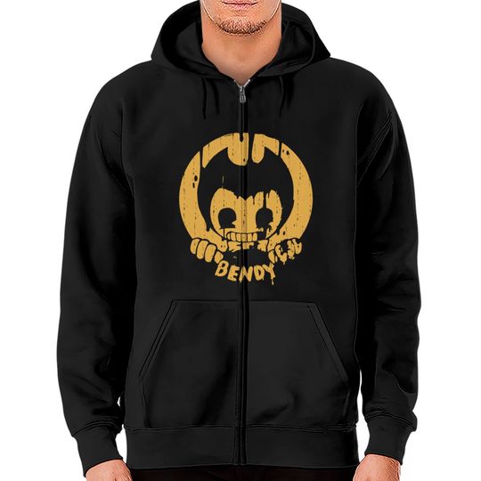 Discover Bendy Ink Zip Hoodies
