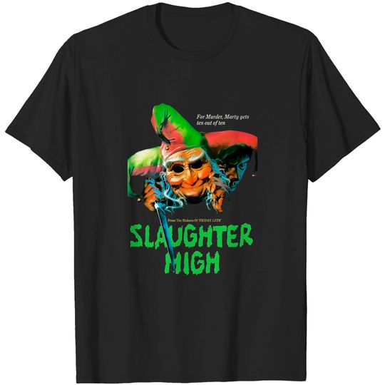 Discover Slaughter High Large Horror Movie T-Shirt