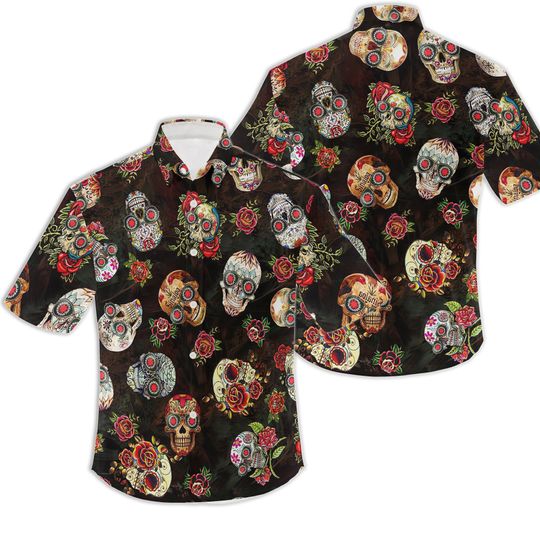 Discover Red Hot Chili Peppers Vintage Hawaiian Shirt, RHCP Band Button Up Shirt