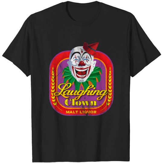 Discover Laughing Clown Malt Liquor T-shirt