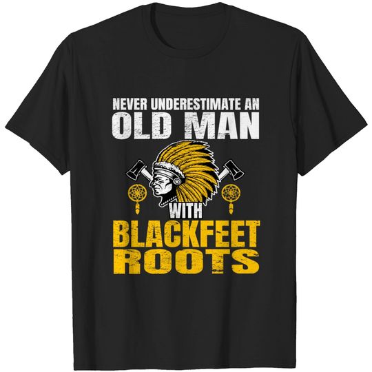 Discover Blackfeet Tribe Native American Indian America T-shirt