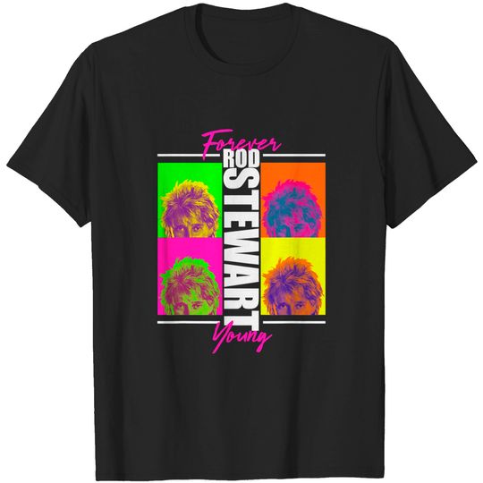 Discover Rod Stewart Forever Young T-Shirt, Rod Stewart 2022 Summer North American Tour T-Shirt