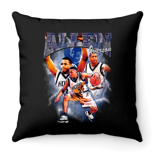 Discover Allen Iverson Georgetown UNIV 90s Style Bootleg Rap