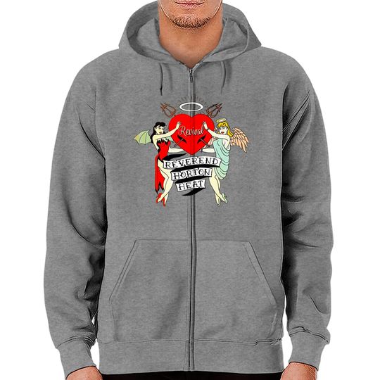 Discover Reverend Horton Heat Classic Zip Hoodies