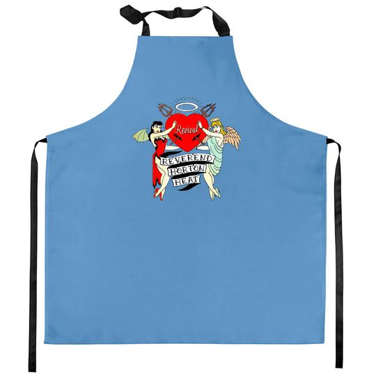 Discover Reverend Horton Heat Classic Kitchen Aprons