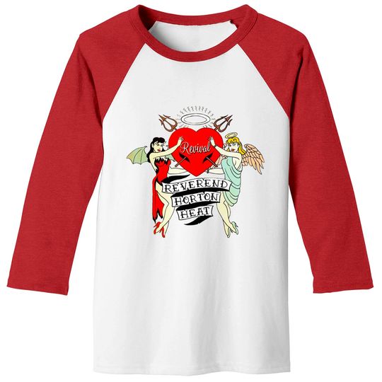 Discover Reverend Horton Heat Classic Baseball Tees