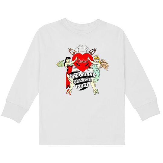Discover Reverend Horton Heat Classic Kids Long Sleeve T-Shirts