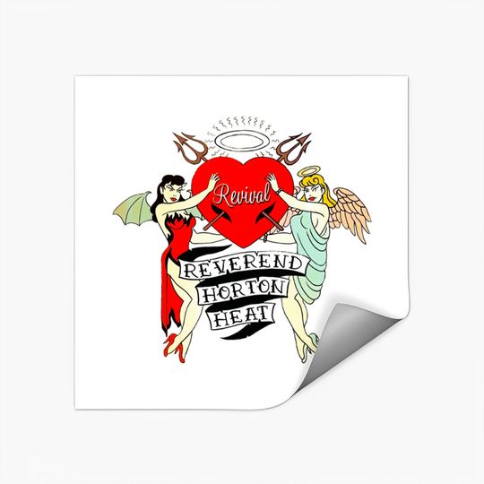 Discover Reverend Horton Heat Classic Stickers