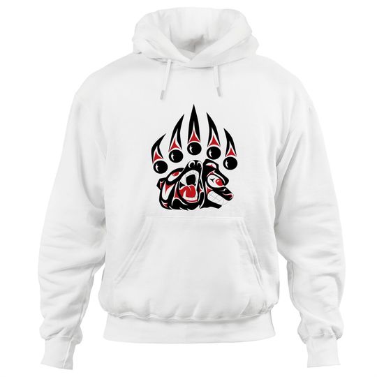 Discover Native American Bear Claw Hoodie