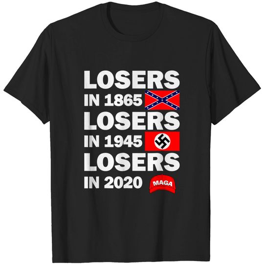 Discover George Clooney Losers In 1865 T-Shirt