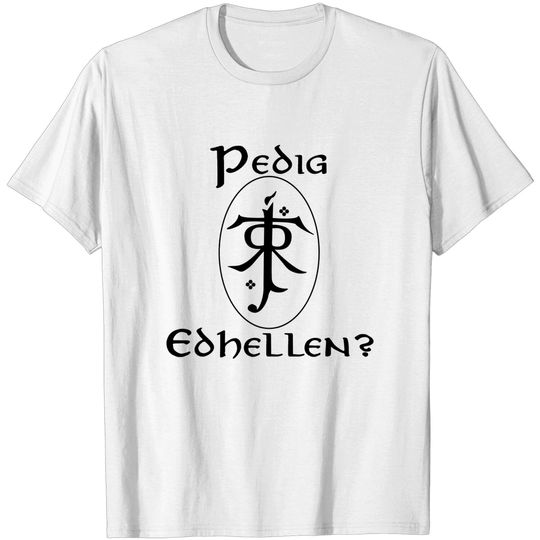 Discover Do you speak Elvish? - Tolkien - T-Shirt