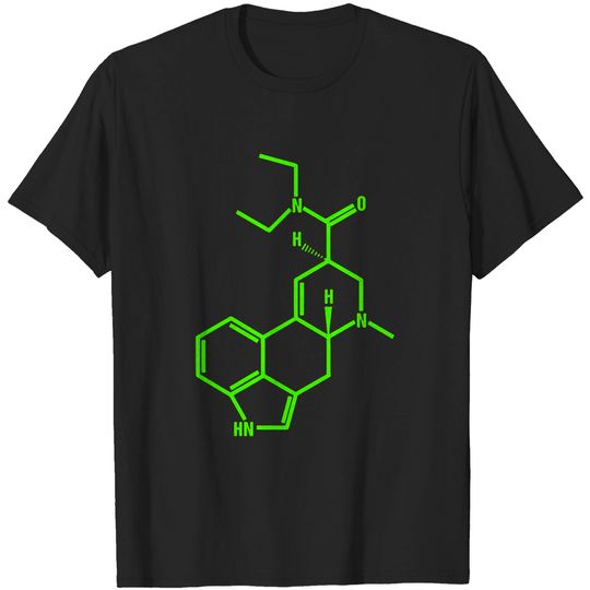 Discover LSD Molecule - Lsd - T-Shirt