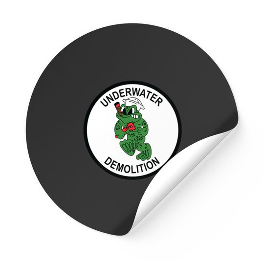 Discover Underwater Demolition Udt Navy Seal Stickers