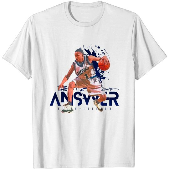 Discover Allen Iverson - Allen Iverson Georgetown Hoyas - T-Shirt