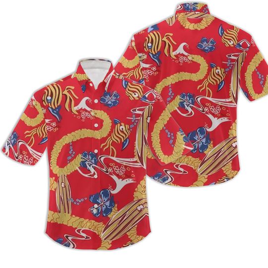 Discover Dr.Gonzo Fear and loathing in las vegas Hawaiian Shirt