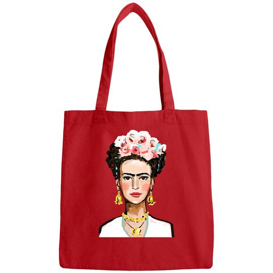 Discover Frida Kahlo Gold Earrings Museum Art Bags
