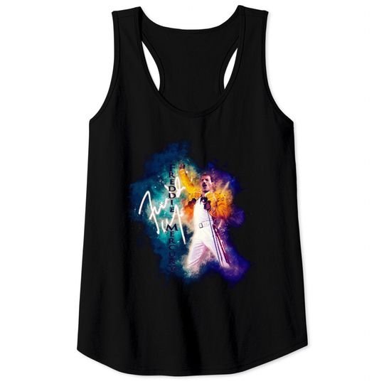 Discover Freddie Mercury Cool Art Long Sleeves Tank Tops