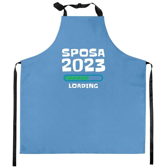 Discover Wedding T -shirt 2023 Loading Kitchen Aprongs Funny Woman Bachelorette Woman