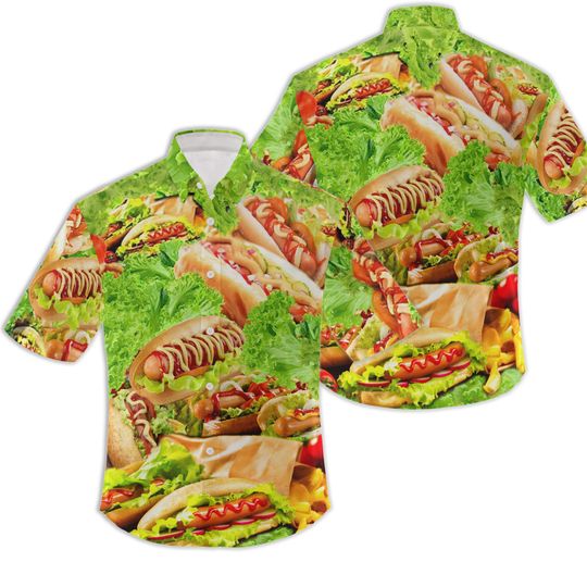 Discover Hotdog Hawaiian Shirts