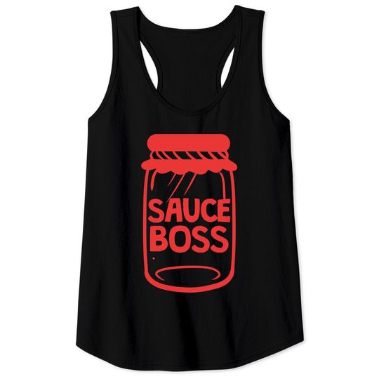 Discover Sauce Tomato Sauce Italian Canning Tank Tops