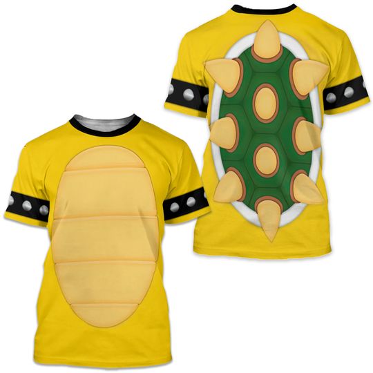 Discover King Bowser Unisex T-Shirt Halloween Cosplay Running
