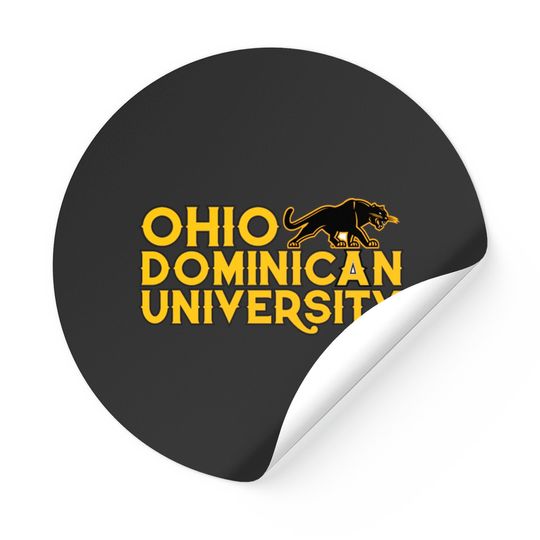 Discover Ohio Domincian University - Ohio Dominican Panthers - Stickers