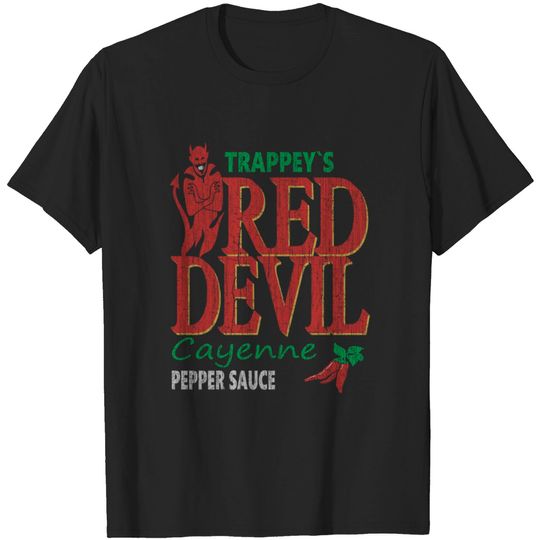 Discover Red Devil Pepper Sauce - Pepper - T-Shirt