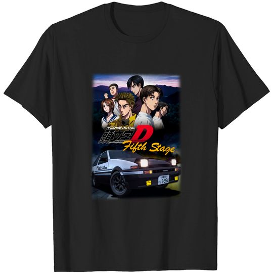 Discover Vintage Initial D Fifth Stage Shirt, Anime Shirt