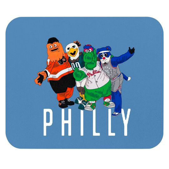 Discover Philly Mascots - Eagles - Mouse Pads