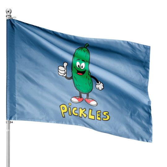 Discover Pickles House Flags