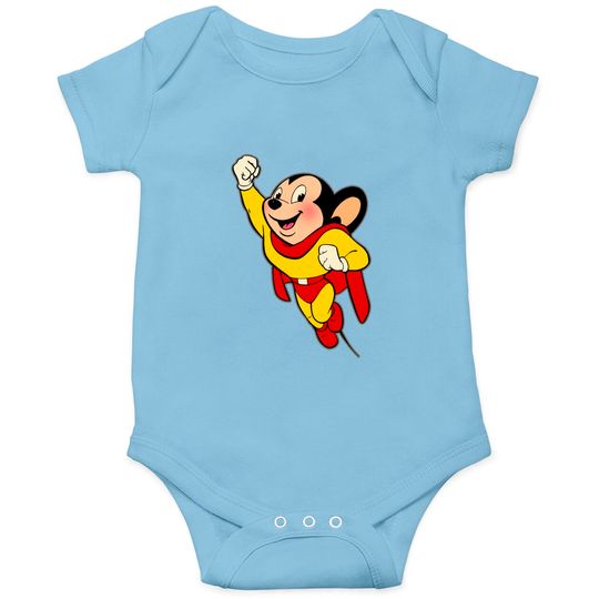 Discover MIGHTY MOUSE - Clean - Robzilla - Onesies