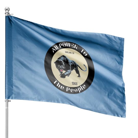 Discover Black History Panther Pride Oakland 1966 House Flags