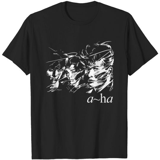 Discover A ha vector T-shirt