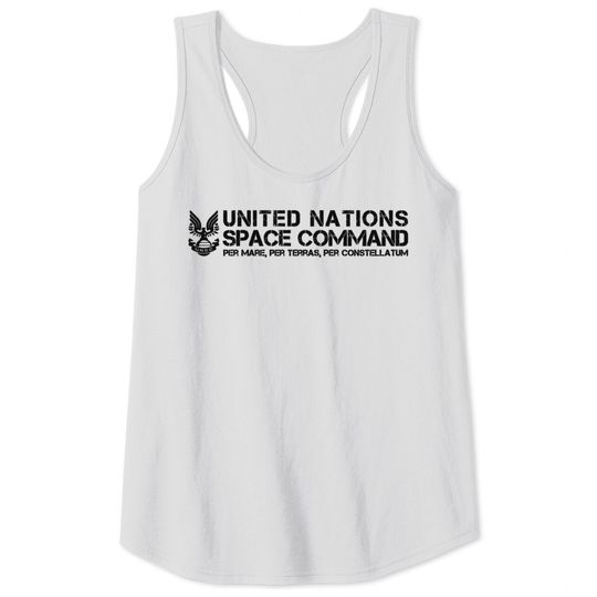 Discover UNSC - By Sea, By Land, By the Stars Tank Tops