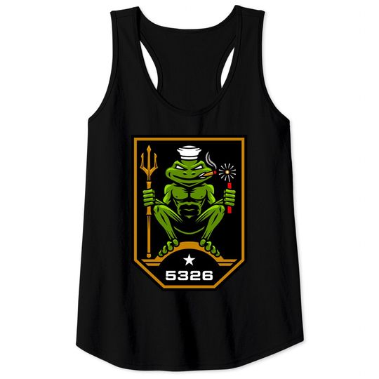 Discover US Navy SEAL Freddie Frog 5326 Tank Tops