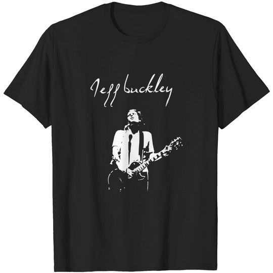Discover Jeff Buckley T-shirt Vintage 1994 Tour Poster Art Rock T-shirt