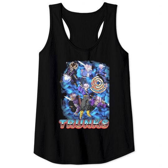 Discover Vintage Dragon Ball Z Trunks Tank Tops