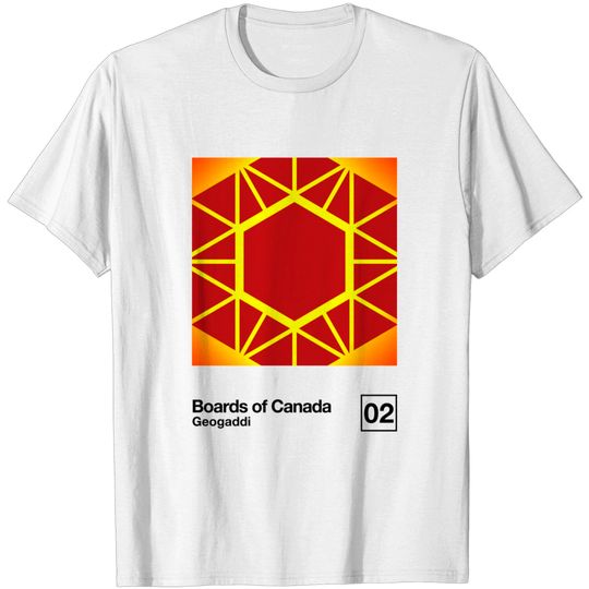 Discover Geogaddi / Minimal Style Graphic Artwork Design - Boards Of Canada - T-Shirt