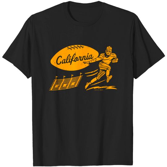 Discover Vintage College Football - California Golden Bears Tee