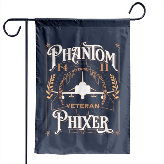 Discover Phantom Phixer F-4 Phantom II Aircraft Maintainer Garden Flags
