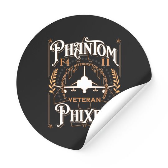 Discover Phantom Phixer F-4 Phantom II Aircraft Maintainer Stickers